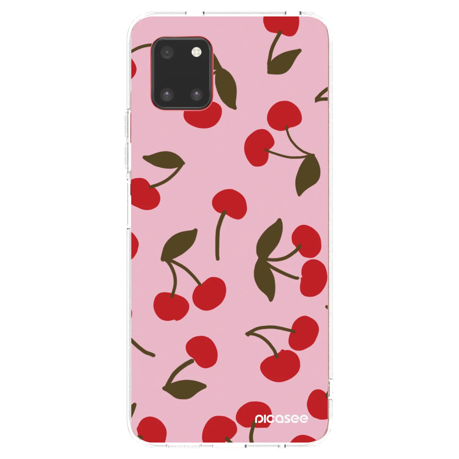 Picasee silikonski prozorni ovitek za Samsung Galaxy Note 10 Lite N770F - Cherry