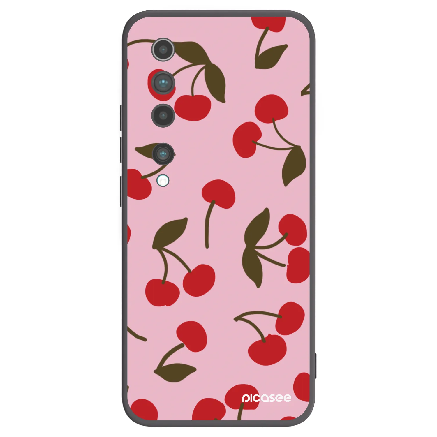 Picasee silikonski črni ovitek za Xiaomi Mi 10 - Cherry
