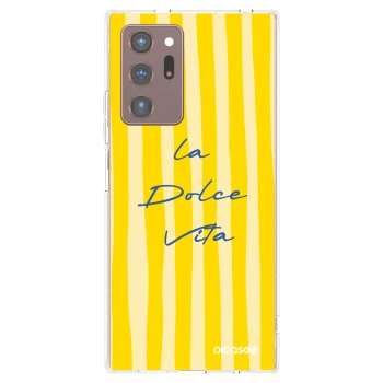 Picasee silikonski prozorni ovitek za Samsung Galaxy Note 20 Ultra - Ladolcevita