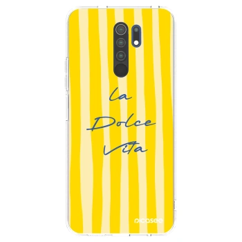 Picasee silikonski prozorni ovitek za Xiaomi Redmi 9 - Ladolcevita