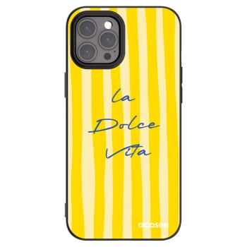 Picasee silikonski črni ovitek za Apple iPhone 12 Pro Max - Ladolcevita