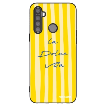 Picasee silikonski črni ovitek za Realme 5 - Ladolcevita