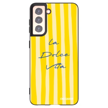 Picasee silikonski črni ovitek za Samsung Galaxy S21 5G G991B - Ladolcevita