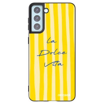 Picasee silikonski črni ovitek za Samsung Galaxy S21+ 5G G996F - Ladolcevita