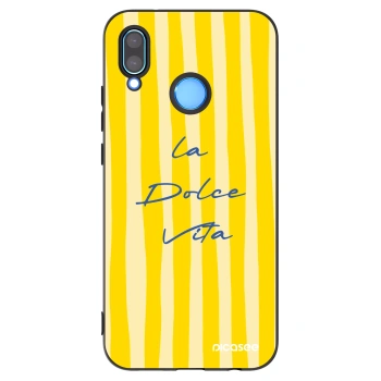 Picasee silikonski črni ovitek za Huawei P20 Lite - Ladolcevita