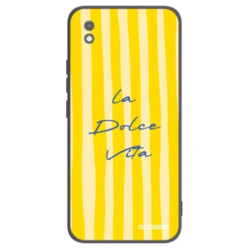 Picasee silikonski črni ovitek za Xiaomi Redmi 9AT - Ladolcevita
