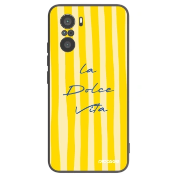 Picasee silikonski črni ovitek za Xiaomi Poco F3 - Ladolcevita