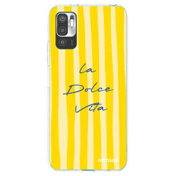 Picasee silikonski prozorni ovitek za Xiaomi Redmi Note 10 5G - Ladolcevita