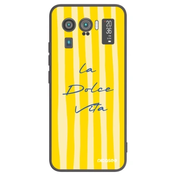 Picasee silikonski črni ovitek za Xiaomi Mi 11 Ultra - Ladolcevita