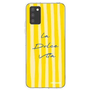 Picasee silikonski prozorni ovitek za Samsung Galaxy A02s A025G - Ladolcevita