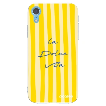 Picasee silikonski prozorni ovitek za Apple iPhone XR - Ladolcevita