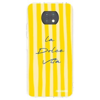 Picasee silikonski prozorni ovitek za Xiaomi Redmi Note 9T - Ladolcevita