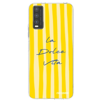 Picasee silikonski prozorni ovitek za Vivo Y20s - Ladolcevita