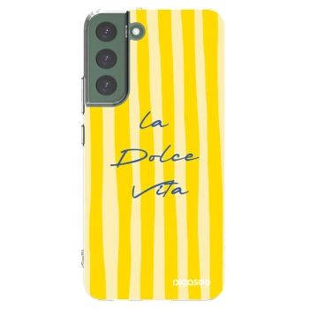 Picasee silikonski prozorni ovitek za Samsung Galaxy S22+ 5G - Ladolcevita