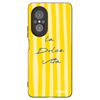 Picasee silikonski črni ovitek za Huawei Nova 9 SE - Ladolcevita