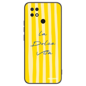 Picasee silikonski črni ovitek za Xiaomi Redmi 10C - Ladolcevita
