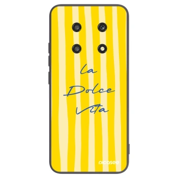 Picasee silikonski črni ovitek za Honor Magic4 Lite 5G - Ladolcevita