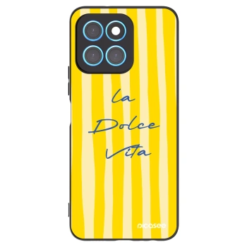 Picasee silikonski črni ovitek za Honor X8 5G - Ladolcevita