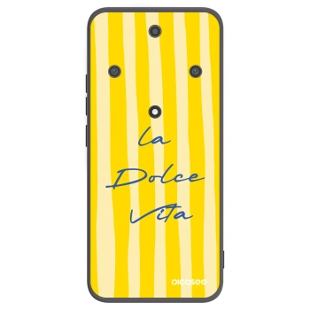 Picasee silikonski črni ovitek za Honor Magic5 Lite 5G - Ladolcevita