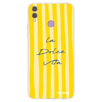 Picasee silikonski prozorni ovitek za Honor 8X - Ladolcevita