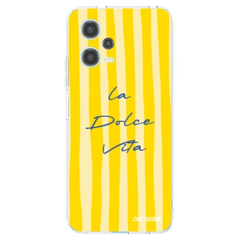 Picasee silikonski prozorni ovitek za Xiaomi Redmi Note 12 5G - Ladolcevita