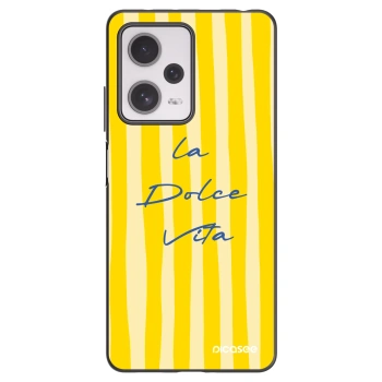 Picasee silikonski črni ovitek za Xiaomi Redmi Note 12 Pro+ 5G - Ladolcevita
