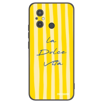 Picasee silikonski črni ovitek za Xiaomi Redmi 12C - Ladolcevita