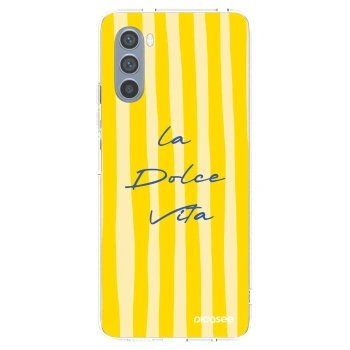 Picasee silikonski prozorni ovitek za Motorola Moto G62 - Ladolcevita