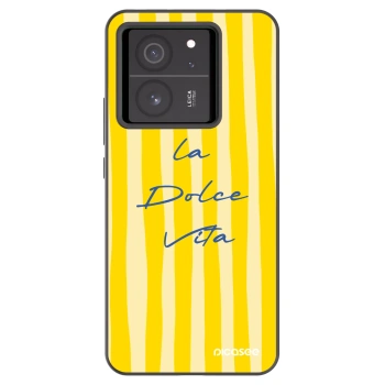 Picasee silikonski črni ovitek za Xiaomi 13T Pro - Ladolcevita