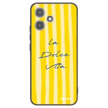 Picasee silikonski črni ovitek za Xiaomi Redmi 12 5G - Ladolcevita