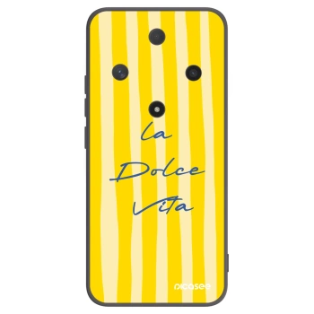 Picasee silikonski črni ovitek za Honor Magic6 Lite 5G - Ladolcevita