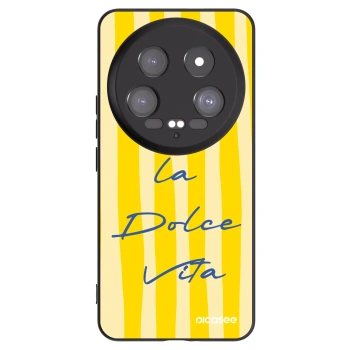 Picasee silikonski črni ovitek za Xiaomi 14 Ultra - Ladolcevita
