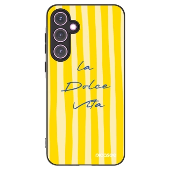 Picasee silikonski črni ovitek za Samsung Galaxy A35 5G A356B - Ladolcevita