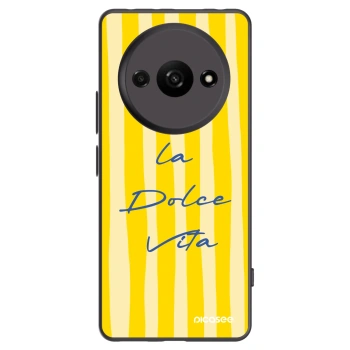 Picasee silikonski črni ovitek za Xiaomi Redmi A3 - Ladolcevita