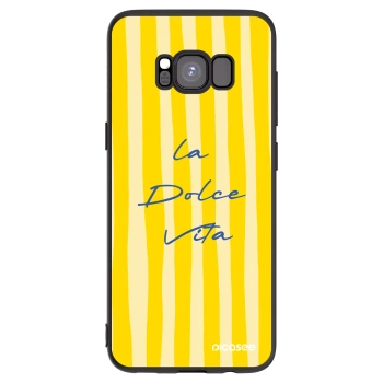 Picasee silikonski črni ovitek za Samsung Galaxy S8 G950F - Ladolcevita