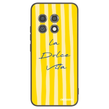 Picasee silikonski črni ovitek za OnePlus 11 5G - Ladolcevita