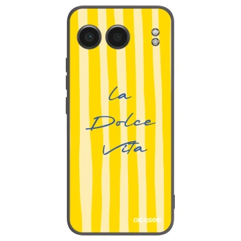 Picasee silikonski črni ovitek za OnePlus Nord 4 - Ladolcevita