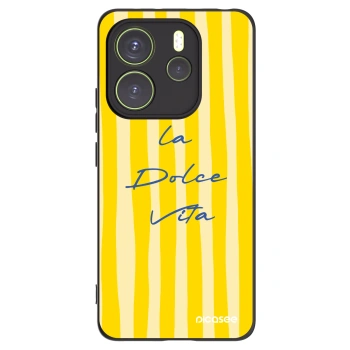 Picasee silikonski črni ovitek za Xiaomi Redmi Note 14 4G - Ladolcevita