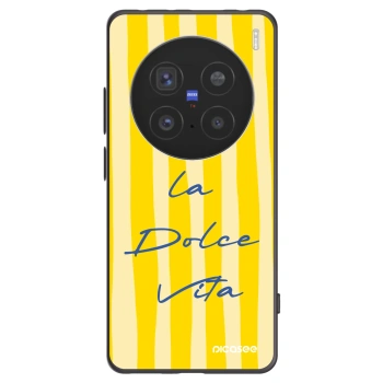 Picasee silikonski črni ovitek za Vivo X200 Pro - Ladolcevita