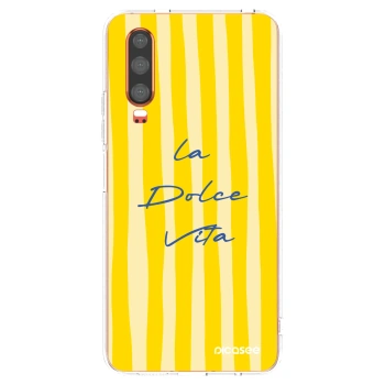 Picasee silikonski prozorni ovitek za Huawei P30 - Ladolcevita