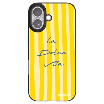 Picasee silikonski črni ovitek za Apple iPhone 17 - Ladolcevita