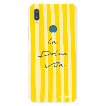 Picasee silikonski prozorni ovitek za Huawei Y6 2019 - Ladolcevita