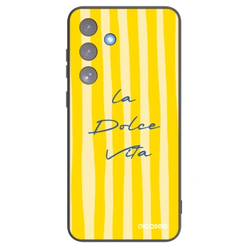 Picasee silikonski črni ovitek za Samsung Galaxy S25 FE 5G - Ladolcevita