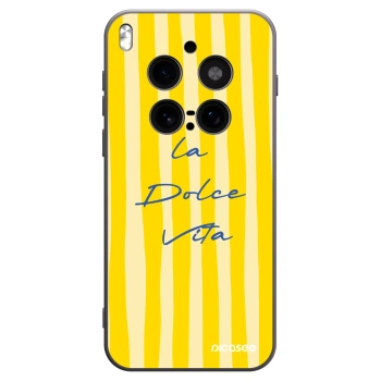 Picasee silikonski črni ovitek za Vivo X300 Pro - Ladolcevita