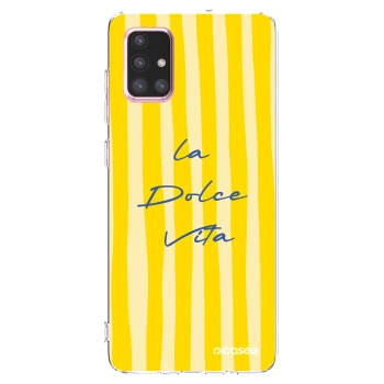 Picasee silikonski prozorni ovitek za Samsung Galaxy A71 A715F - Ladolcevita