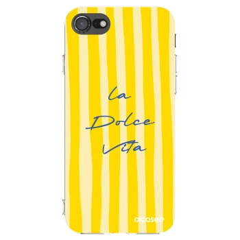 Picasee silikonski prozorni ovitek za Apple iPhone SE 2020 - Ladolcevita