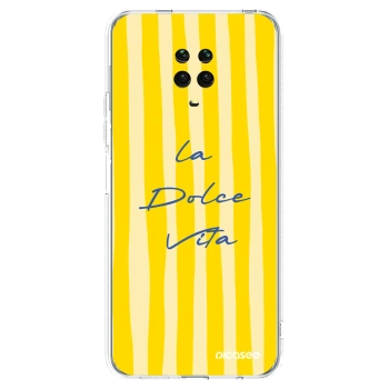 Picasee silikonski prozorni ovitek za Xiaomi Redmi Note 9 Pro - Ladolcevita