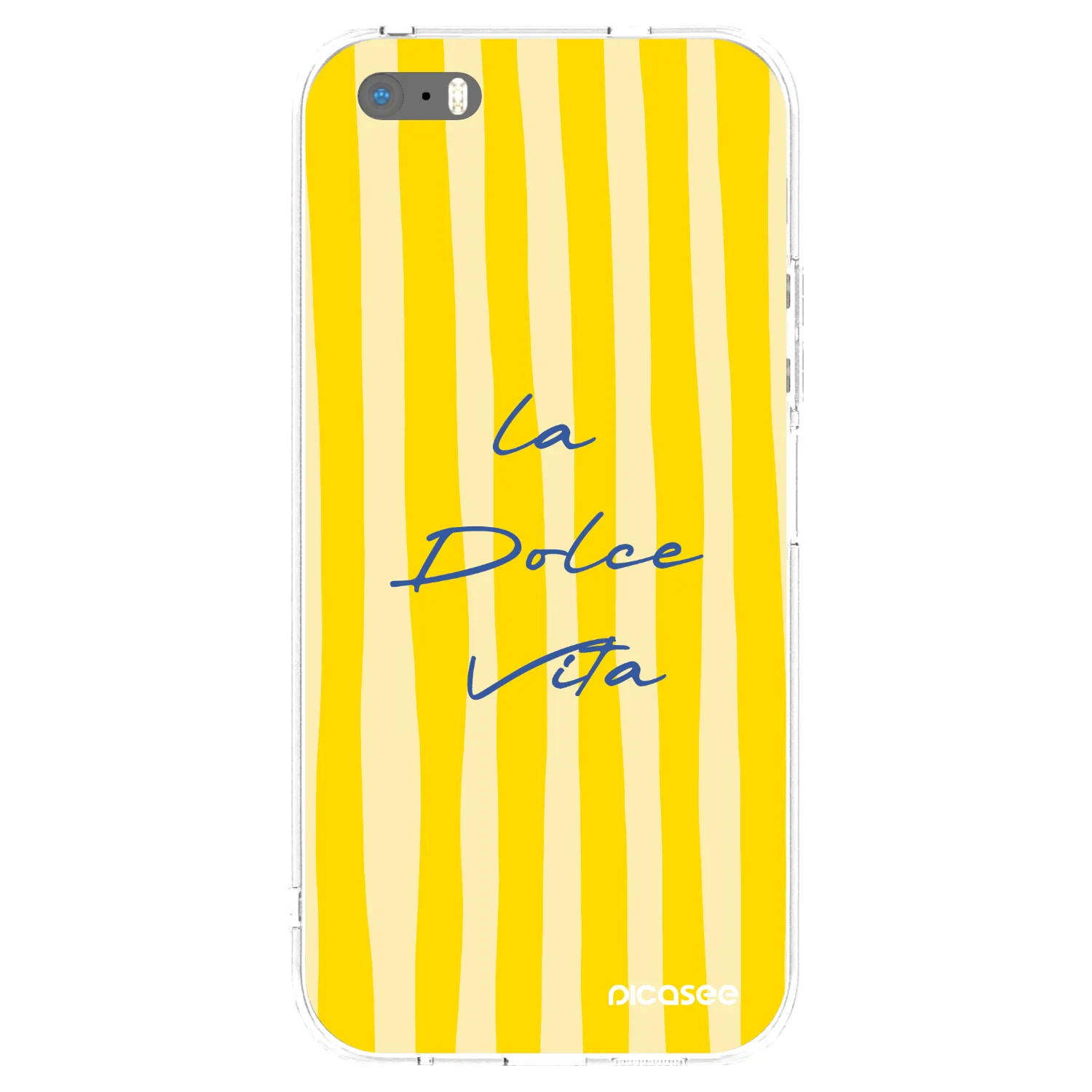 Picasee silikonski prozorni ovitek za Apple iPhone 5/5S/SE - Ladolcevita