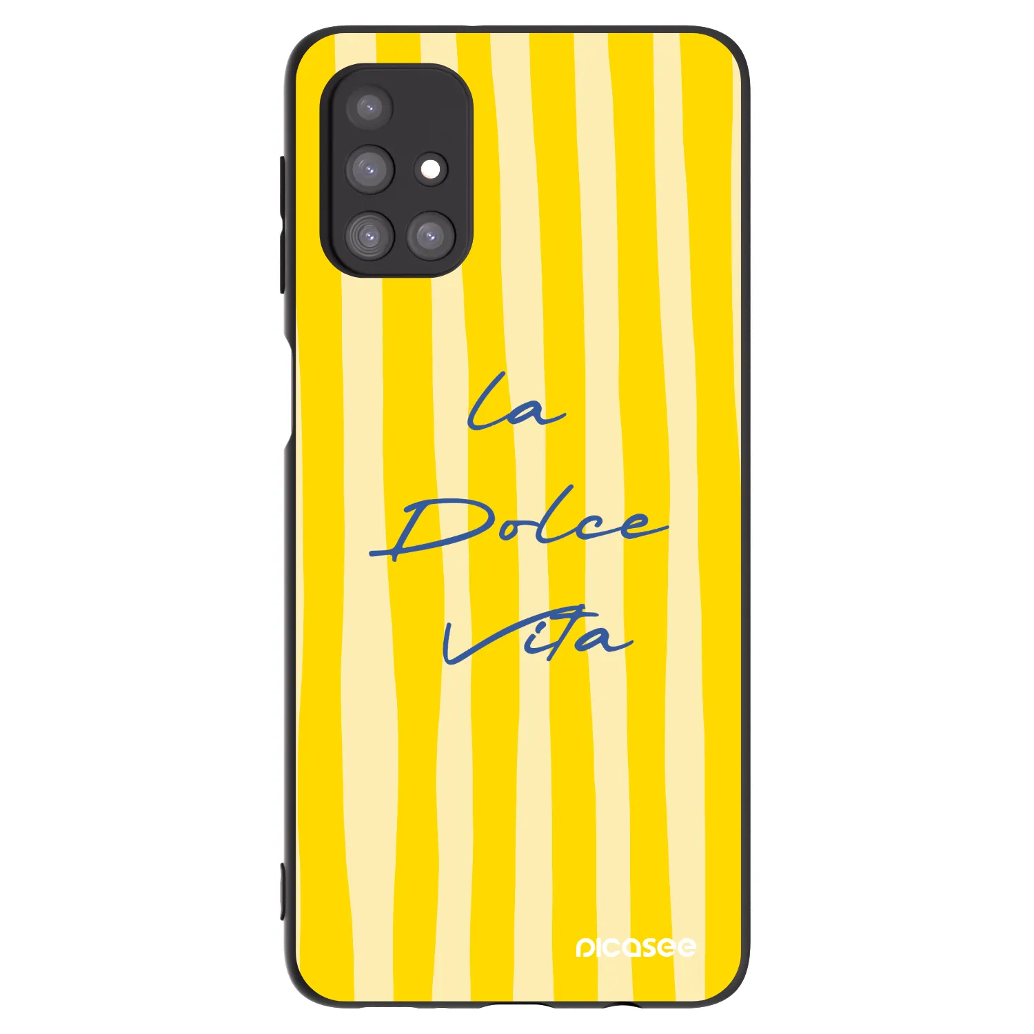 Picasee silikonski črni ovitek za Samsung Galaxy M31s - Ladolcevita