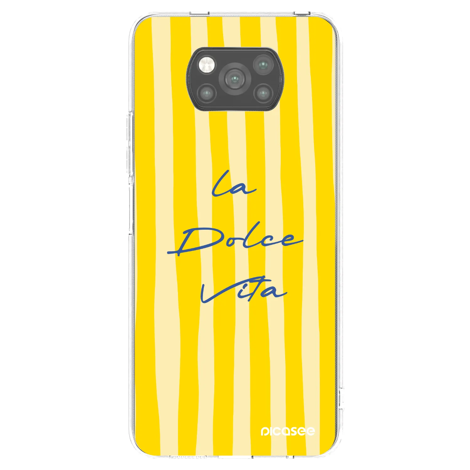 Picasee silikonski črni ovitek za Xiaomi Poco X3 - Ladolcevita